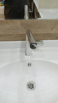 Установка смесителя (на готовые коммуникации)