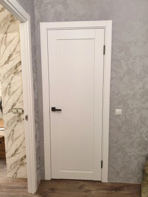 Оформление проёма добором и наличниками