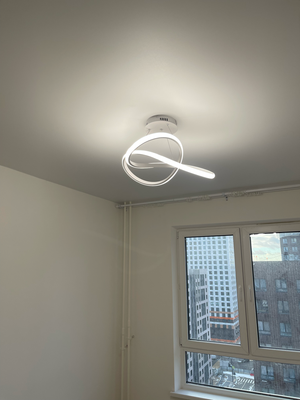 Монтаж и подключение настенно-потолочного светильника