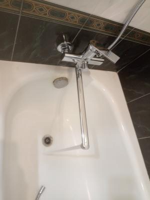 Установка смесителя (на готовые коммуникации)