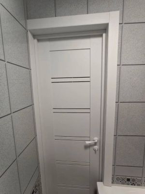 Оформление проёма добором и наличниками