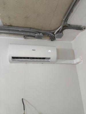 Установка сплит системы 7-9 kBTU (одноэтапный монтаж)