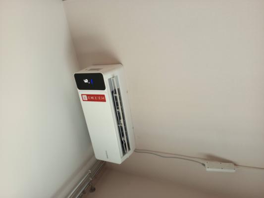 Установка сплит системы 7-9 kBTU (одноэтапный монтаж)