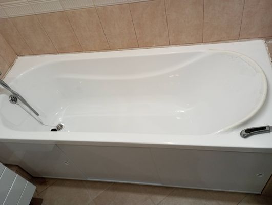 Установка акриловой/стальной ванны