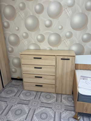 Сборка, установка и крепёж комода 4 ящика