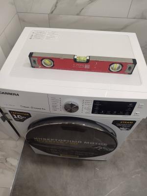 Установка отдельностоящей стиральной машины с подключением