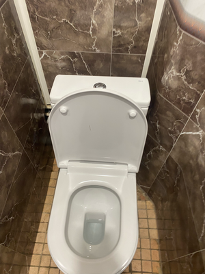 Установка напольного унитаза