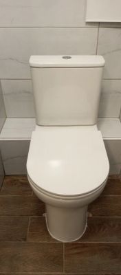 Установка напольного унитаза
