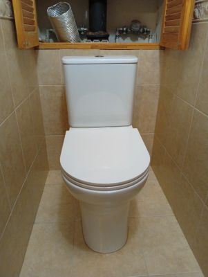 Установка напольного унитаза