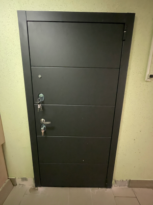 Установка входной двери весом до 95 кг