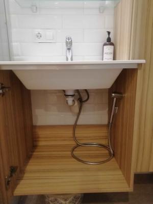 Установка смесителя (на готовые коммуникации)