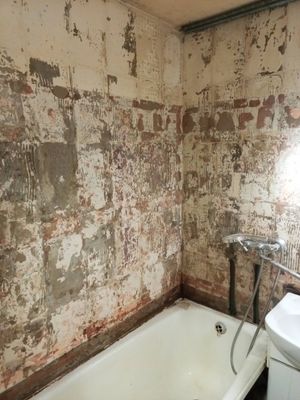 Демонтаж плитки с пола/со стен без сохранения