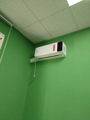 Установка сплит системы 7-9 kBTU (одноэтапный монтаж)