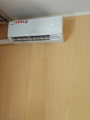 Установка сплит системы 7-9 kBTU (одноэтапный монтаж)