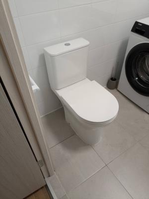 Установка напольного унитаза