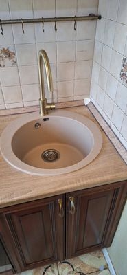 Замена врезной мойки Замена и подключение смесителя Демонтаж плинтуса столешницы без сохранения