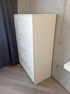 Сборка, установка и крепёж комода 4 ящика