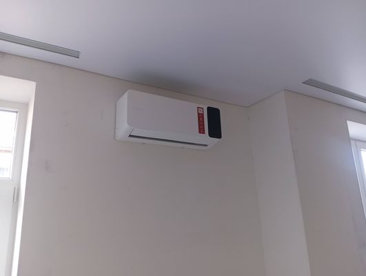 Установка сплит системы 7-9 kBTU (одноэтапный монтаж)