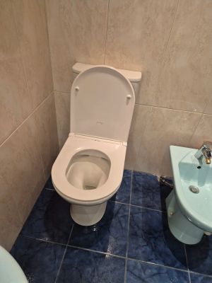 Установка напольного унитаза