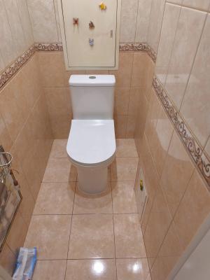 Установка напольного унитаза