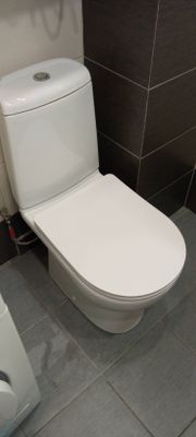 Установка напольного унитаза