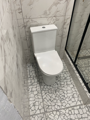 Установка напольного унитаза