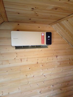 Установка сплит системы 7-9 kBTU (одноэтапный монтаж)