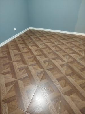 Монтаж деревянного/мдф плинтуса