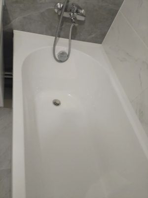 Установка акриловой/стальной ванны