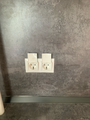 Установка розетки