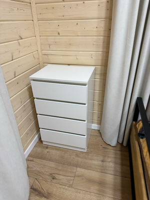 Сборка, установка и крепёж комода 4 ящика