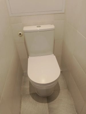 Установка напольного унитаза