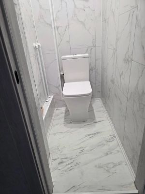 Установка напольного унитаза