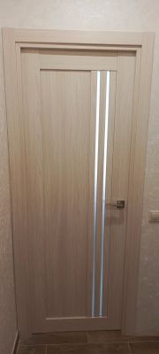 Установка межкомнатной одностворчатой двери (1 шт)