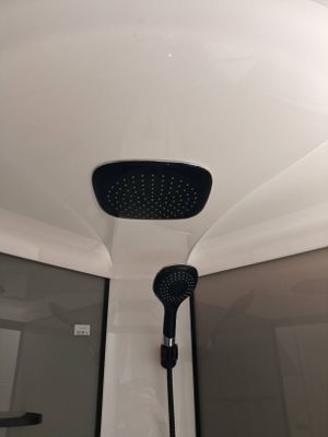 Установка душевой кабины шириной до 90 см