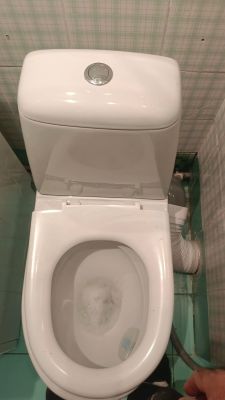 Ремонт бачка (запорной арматуры) напольного унитаза