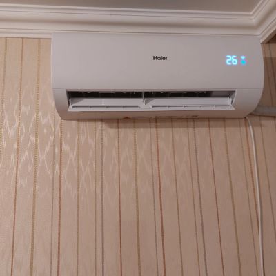Установка сплит системы 7-9 kBTU (одноэтапный монтаж)