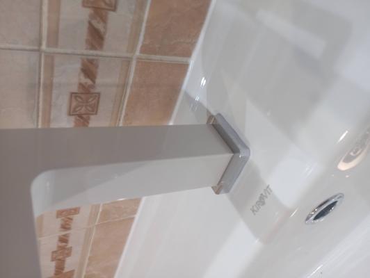 Установка смесителя (на готовые коммуникации)