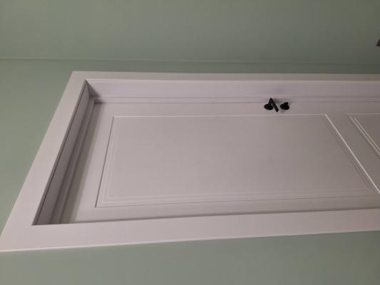 Врезка завертки/дверной ручки/магнитной ответки/цилиндра для замка