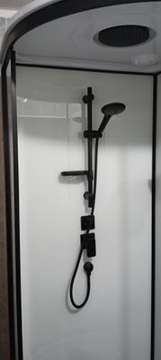 Установка душевой кабины шириной до 90 см