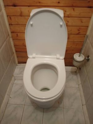 Установка напольного унитаза
