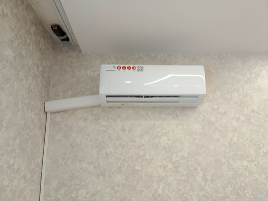 Установка сплит системы 7-9 kBTU (одноэтапный монтаж)