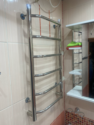 Монтаж электрического полотенцесушителя