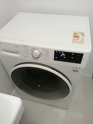 Установка отдельностоящей стиральной машины с подключением