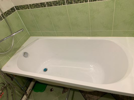 Установка акриловой/стальной ванны