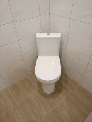 Установка напольного унитаза