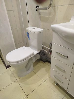 Установка напольного унитаза