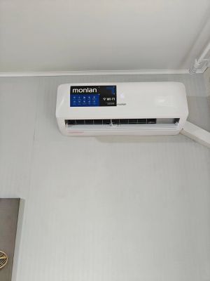 Установка сплит системы 7-9 kBTU (одноэтапный монтаж)