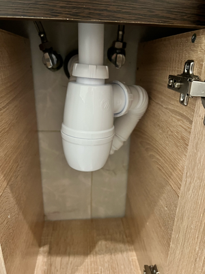 Установка смесителя (на готовые коммуникации)