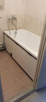 Установка акриловой/стальной ванны